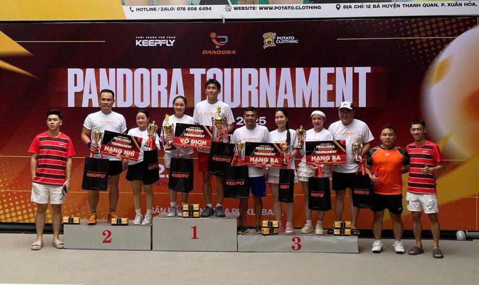 KEEPFLY HÂN HẠNH ĐỒNG HÀNH CÙNG GIẢI ĐẤU PICKLEBALL PANDORA TOURNAMENT 2025