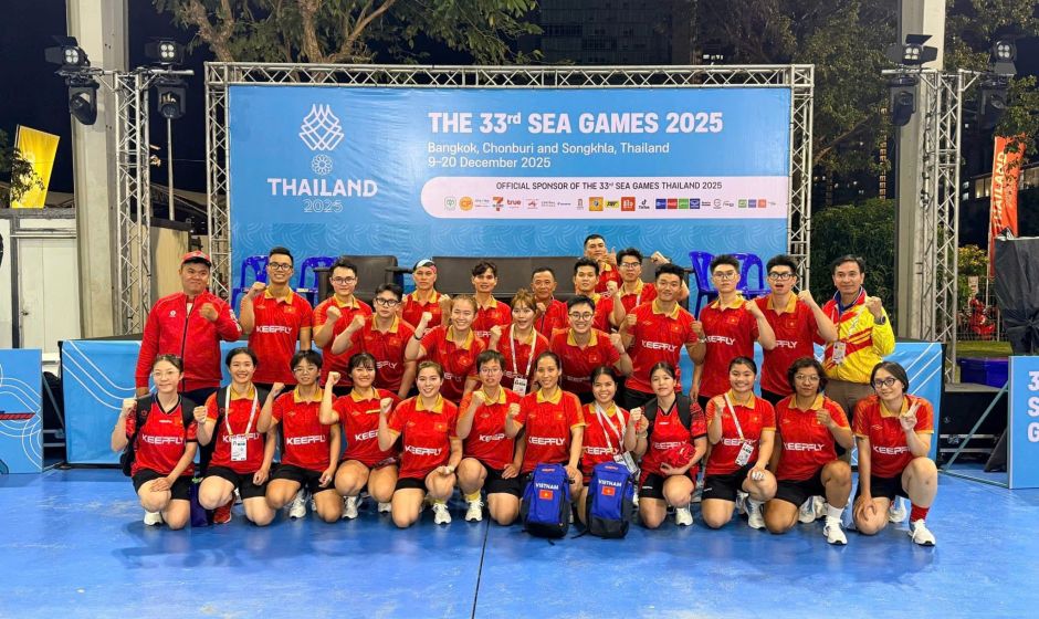 KEEPFLY ĐỒNG HÀNH CÙNG ĐỘI TUYỂN KÉO CO VIỆT NAM THAM GIA SEA GAMES 33
