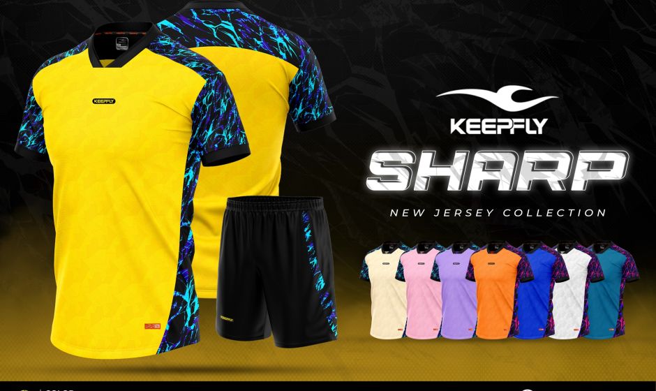 KEEPFLY RA MẮT BỘ SƯU TẬP ÁO BÓNG ĐÁ SHARP – DẤU ẤN KHÉP LẠI NĂM 2025 TRỌN VẸN