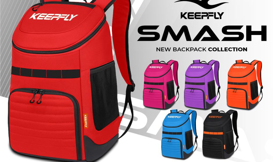 RA MẮT DÒNG BALO THỂ THAO CHUYÊN DỤNG SMASH CỦA NHÀ KEEPFLY
