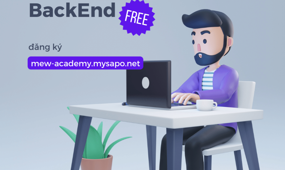 Khóa học lập trình BackEnd cơ bản dành cho sinh viên
