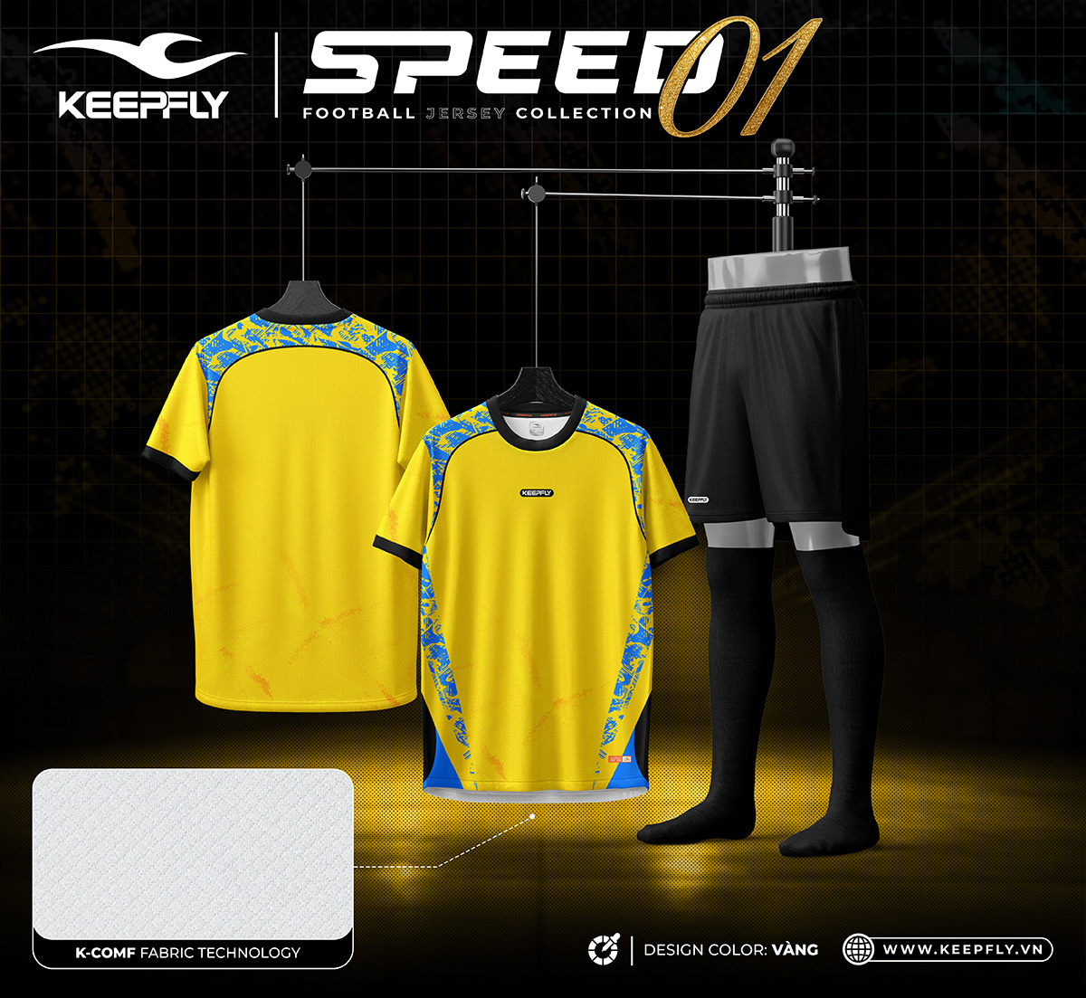 áo bóng đá SPEED-01