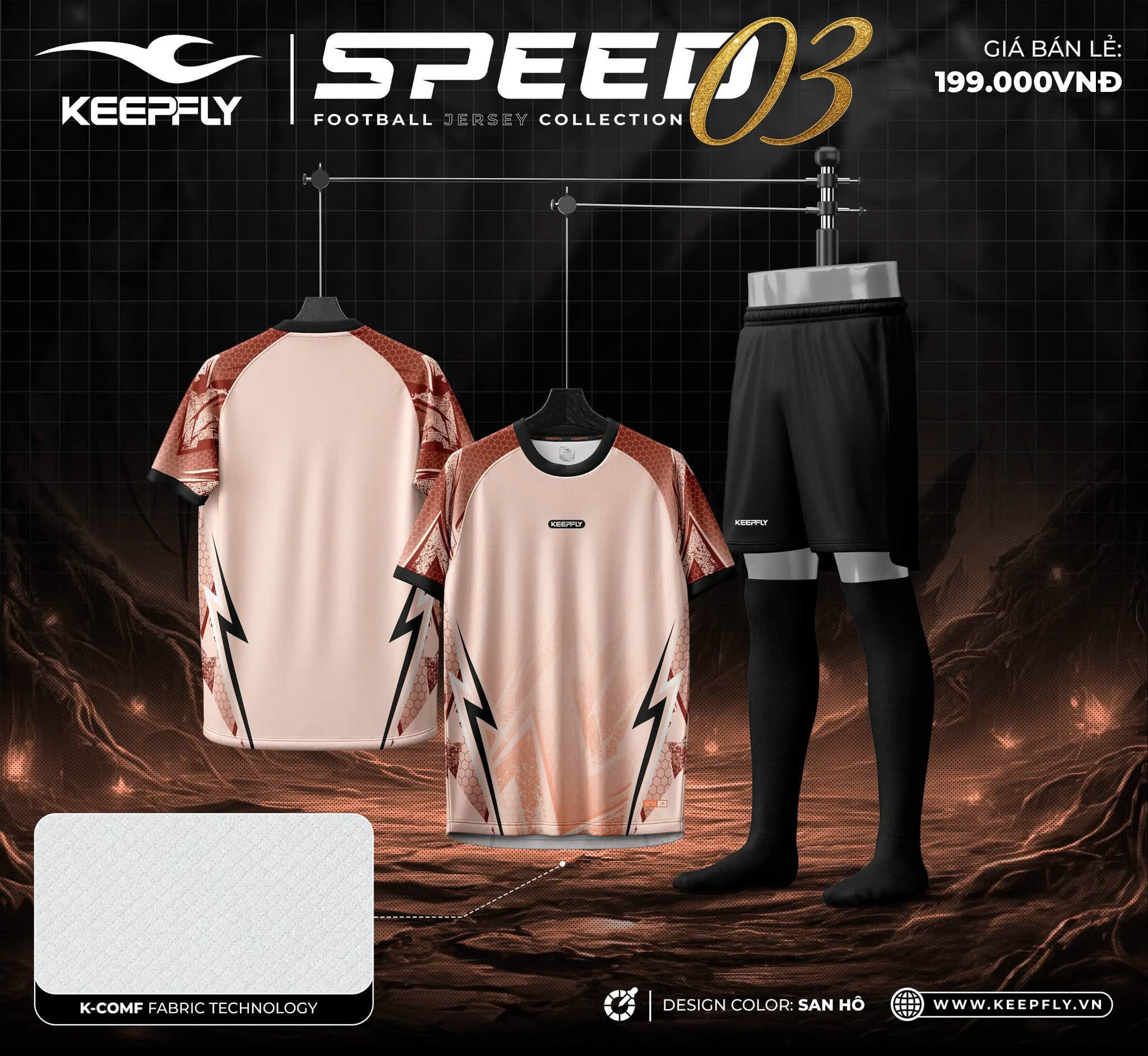 áo bóng đá SPEED-03