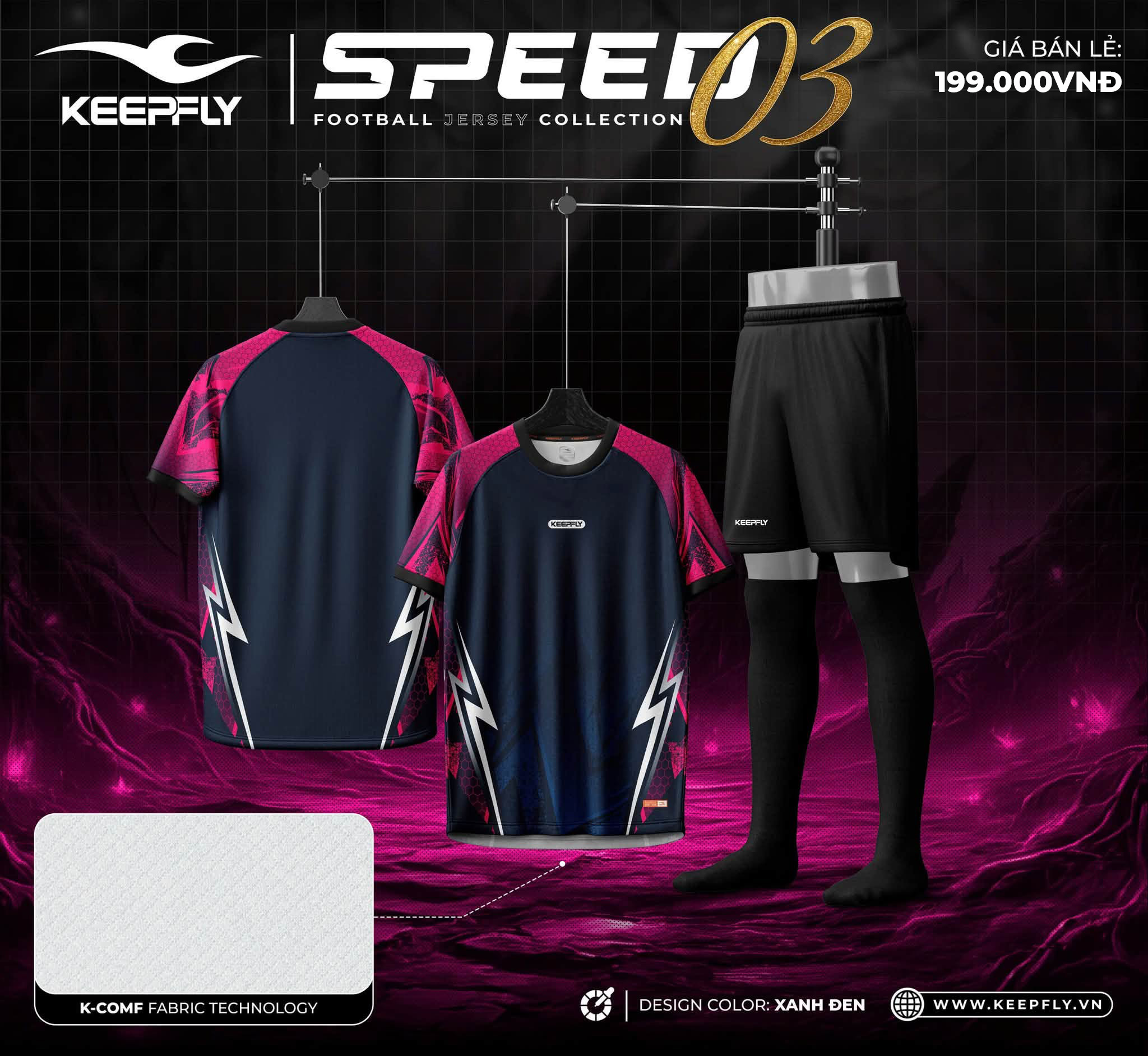 áo bóng đá SPEED-03