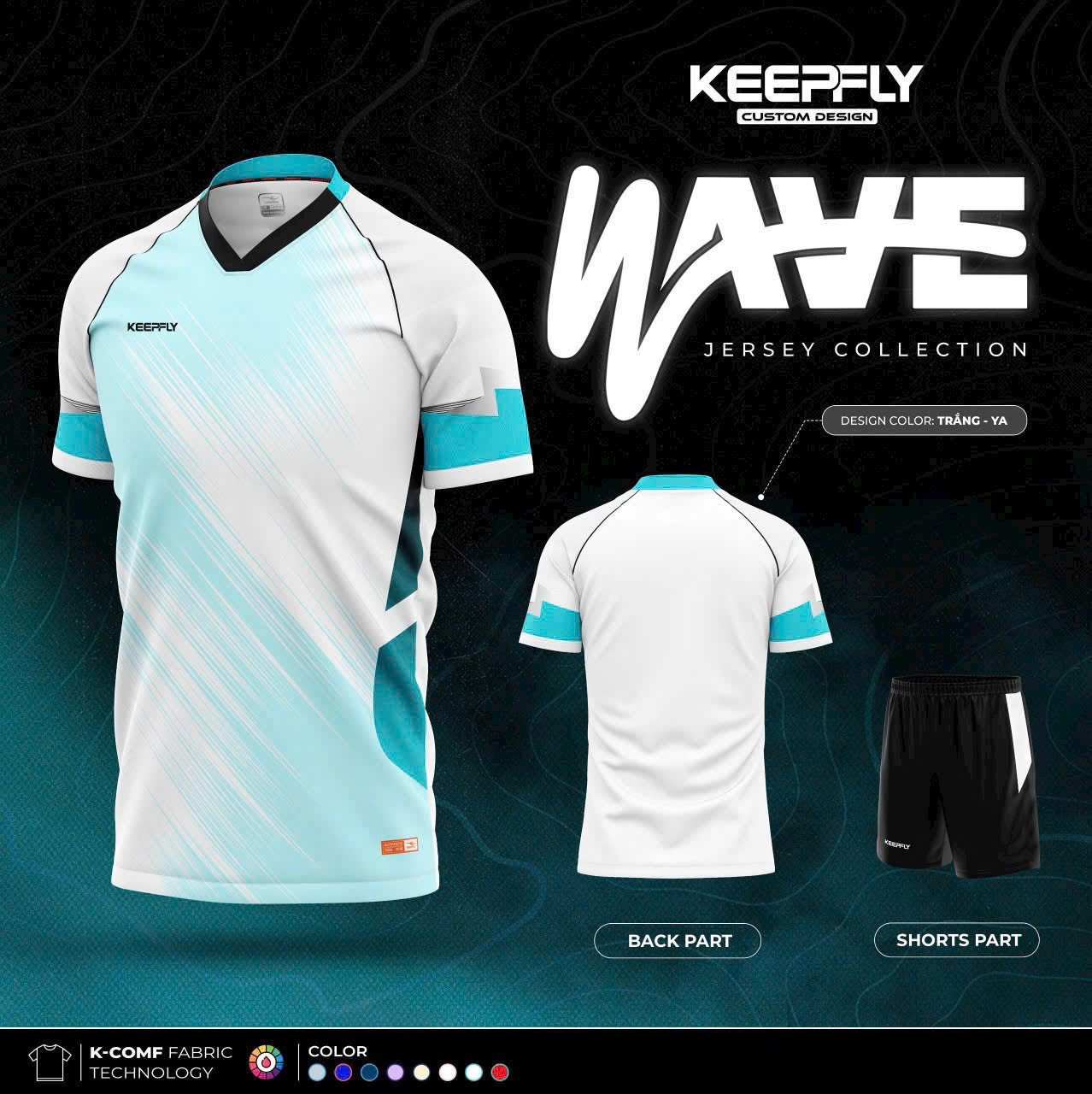 áo bóng đá wave