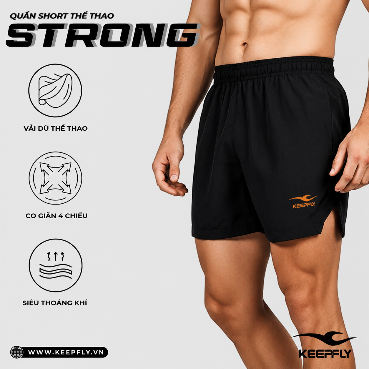 Quần Short thể thao Strong