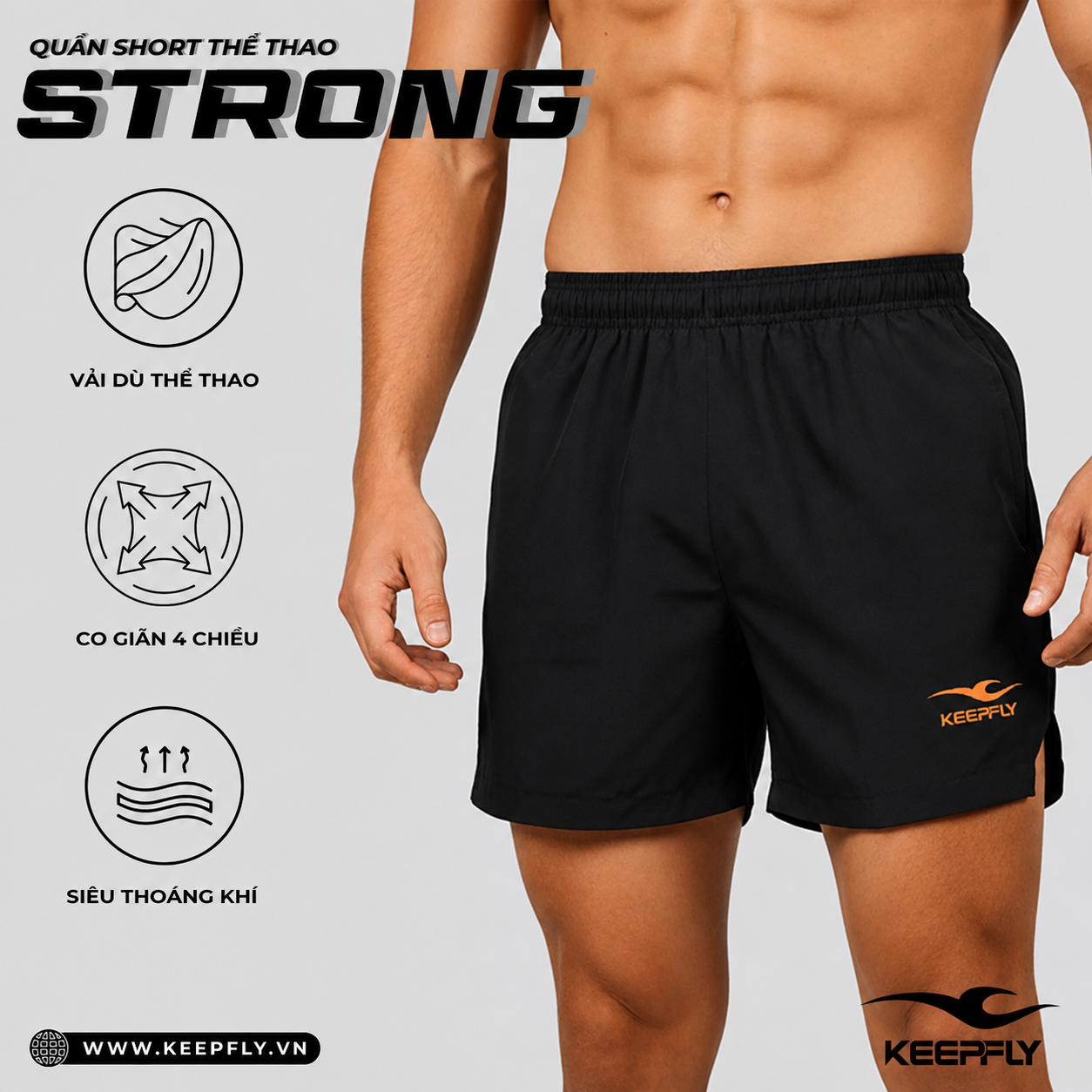 Quần Short thể thao Strong