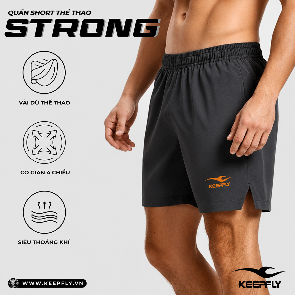 Quần Short thể thao Strong
