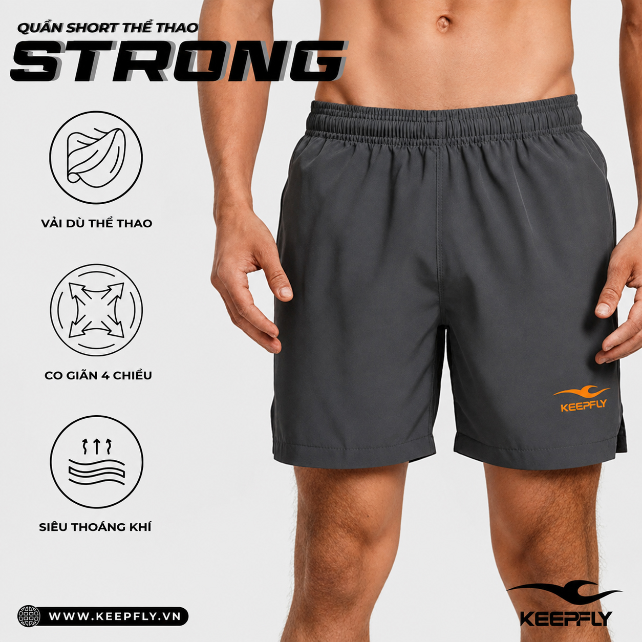 Quần Short thể thao Strong