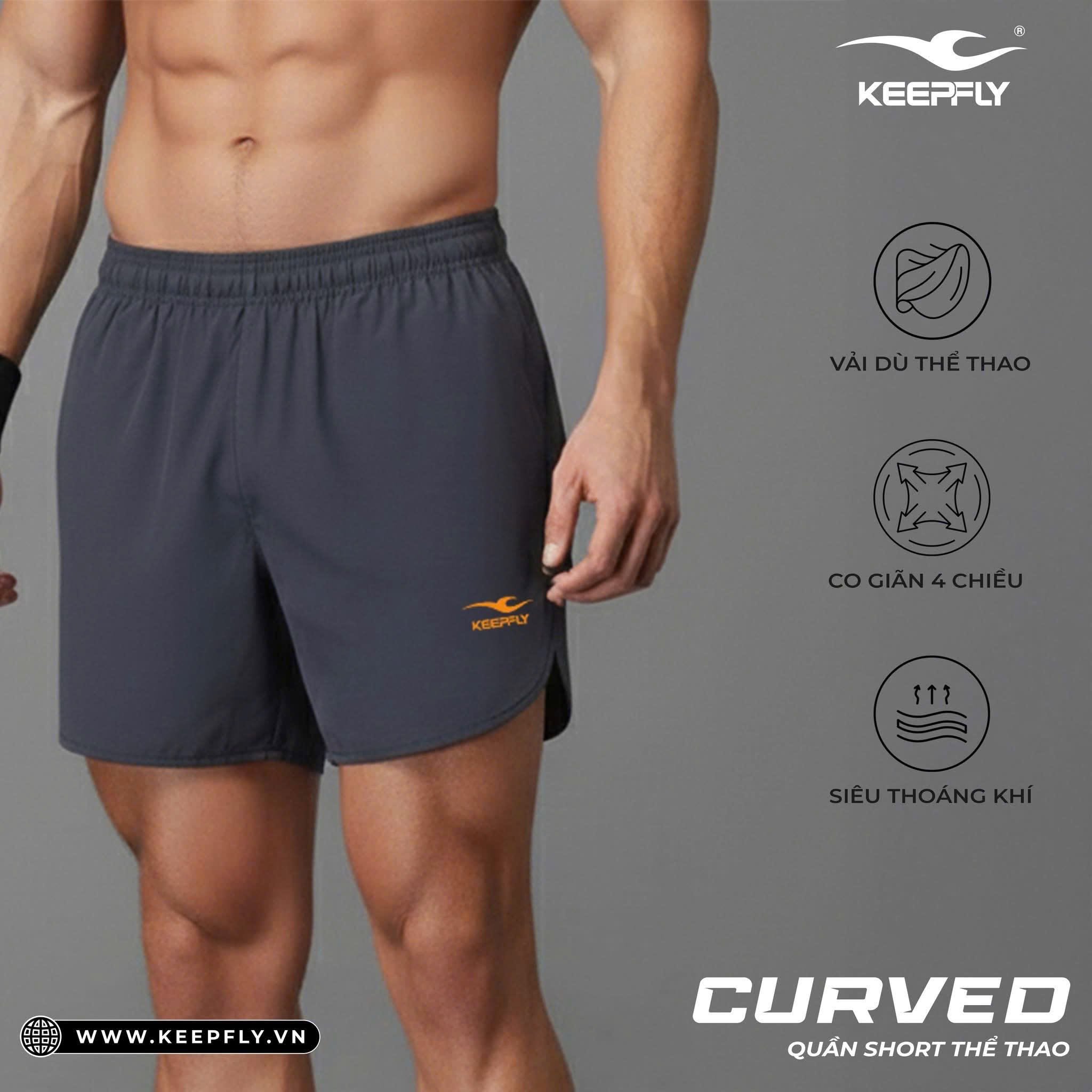 Quần Short thể thao Curved