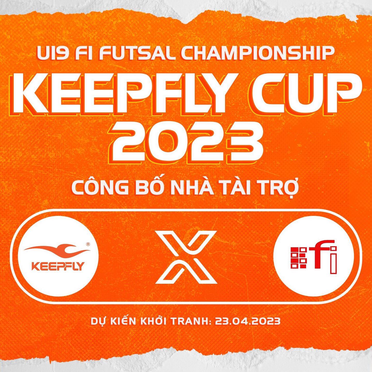 Keepfly tài trợ U19 FI Futsal Championship 2023