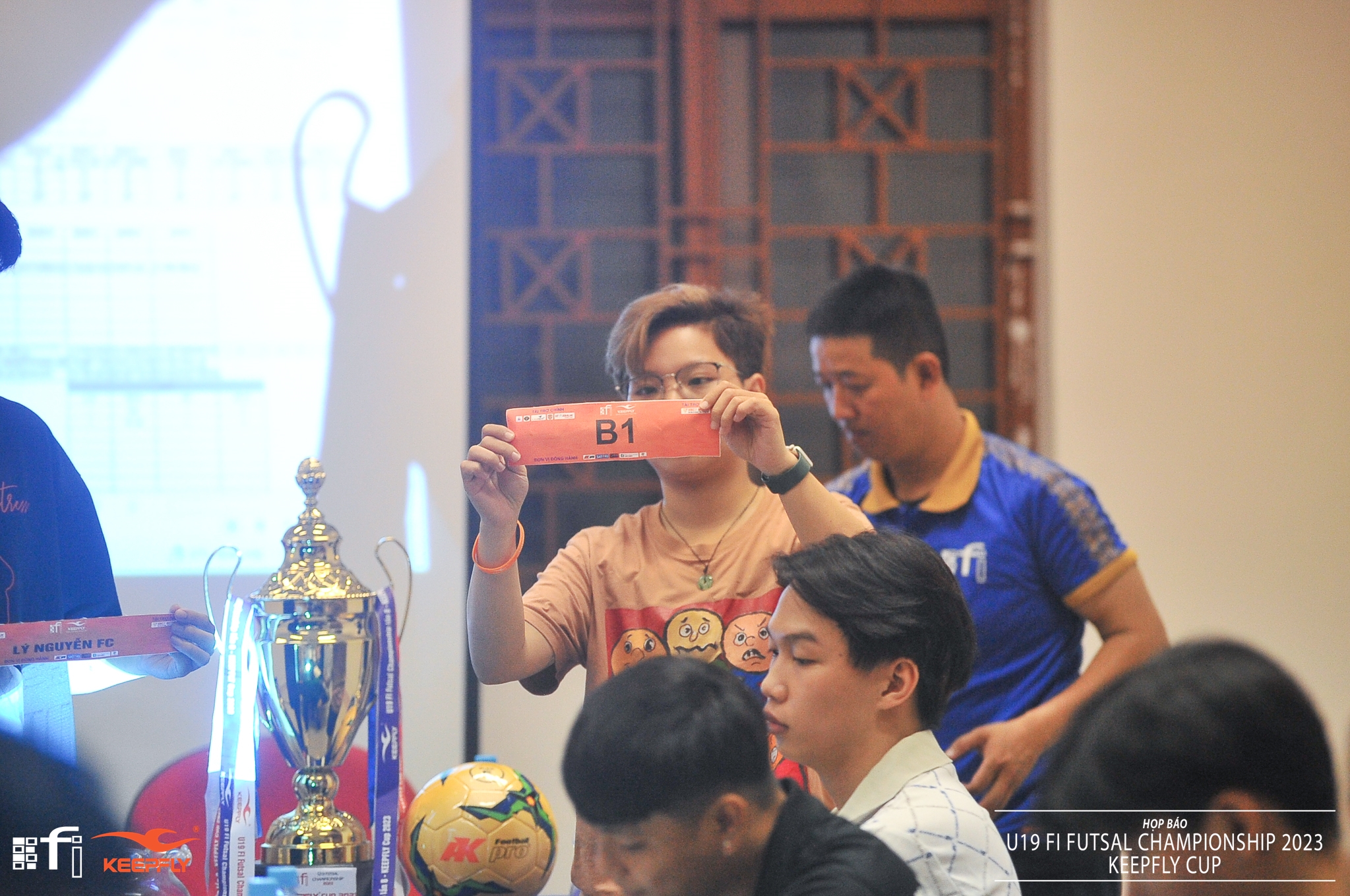 Keepfly tài trợ U19 FI Futsal Championship 2023